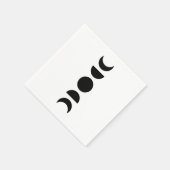 Celestial Moon Phases スタンダードカクテルナプキン (角)