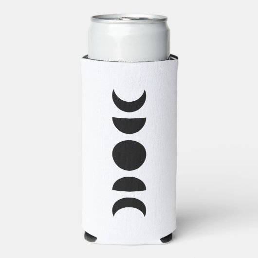 Celestial Moon Phases スリム缶クーラー (Seltzer正面)