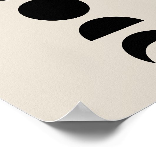 Celestial Moon Phases ポスター (角)