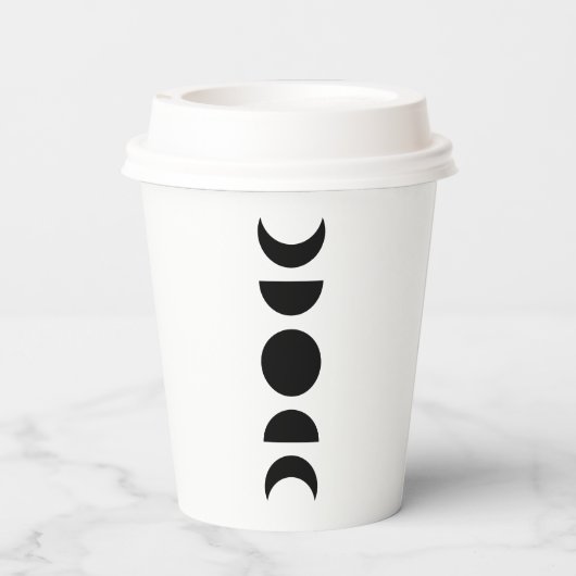 Celestial Moon Phases 紙コップ (裏面)