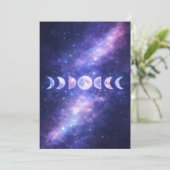 Celestial Moon Phases Mother’s Day Card シーズンカード (スタンド正面)