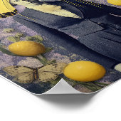 Celestial Moon Phases Poster | Mystic Boho Astrolo ポスター (角)