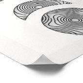 Celestial Moon Phases Triptych Poster | Abstract ポスター (角)