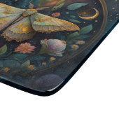 Celestial Moth and Moon Phases – Enchanted Night カッティングボード (角)