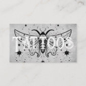 Celestial Moth Concrete Modern Tattoo Artist  名刺 (正面)