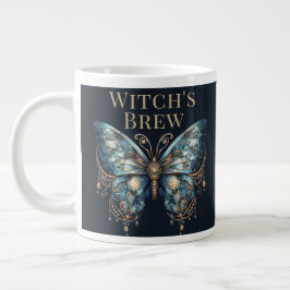 Celestial Moth Dark Aesthetic Mug ジャンボコーヒーマグカップ
