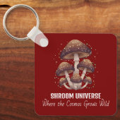 Celestial Mushroom Constellation Universe キーホルダー (正面)