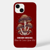 Celestial Mushroom Constellation Universe Case-Mate iPhoneケース (裏面)