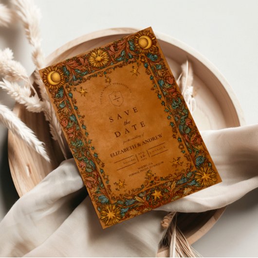 Celestial Mystic Baroque Wedding セーブザデート