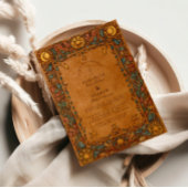 Celestial Mystic Baroque Wedding 招待状