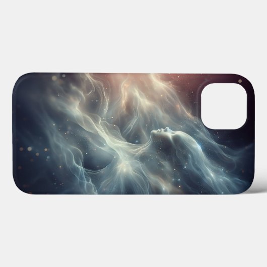 Celestial Nebula Entity Phone Case Ethereal Cosmuc Case-Mate iPhoneケース (裏面 (横))