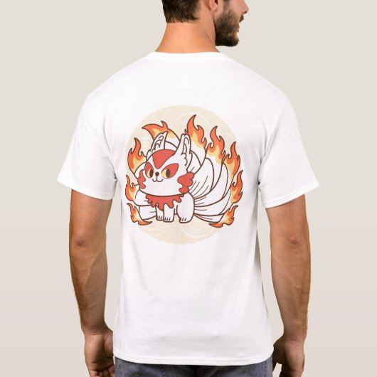 Celestial Nine-Tails: The Bringer of Bliss Tシャツ (裏面)