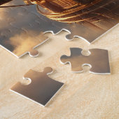 Celestial Observatory Steampunk Star Dome ジグソーパズル (側面)