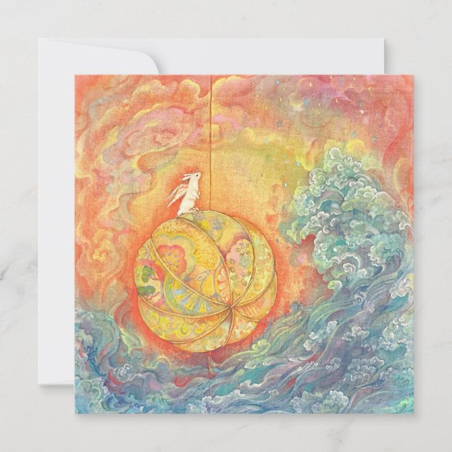 Celestial Orb: Winged Hare on Silken Brocade (正面)