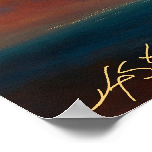 Celestial Passage Seascape ポスター (角)