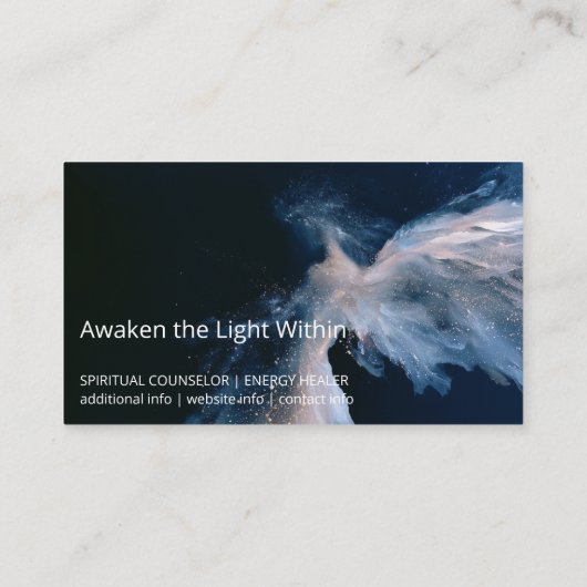Celestial Passage | Winged Angel 名刺 (裏面)