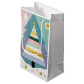 Celestial Pastel Christmas Tree スモールペーパーバッグ (裏面アングル)