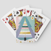 Celestial Pastel Christmas Tree トランプ (裏面)