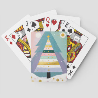 Celestial Pastel Christmas Tree トランプ