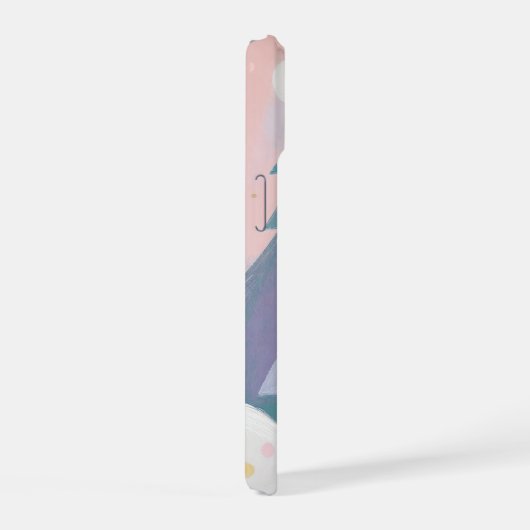 Celestial Pastel Christmas Tree iPhone 15ケース (右側面)