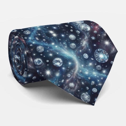 Celestial Pattern Diamond ネクタイ (ロール)