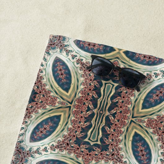 Celestial Petals of Infinity ビーチタオル (インサイチュ)