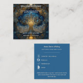 Celestial Portal | 命の樹 スクエア名刺 (正面/裏面)