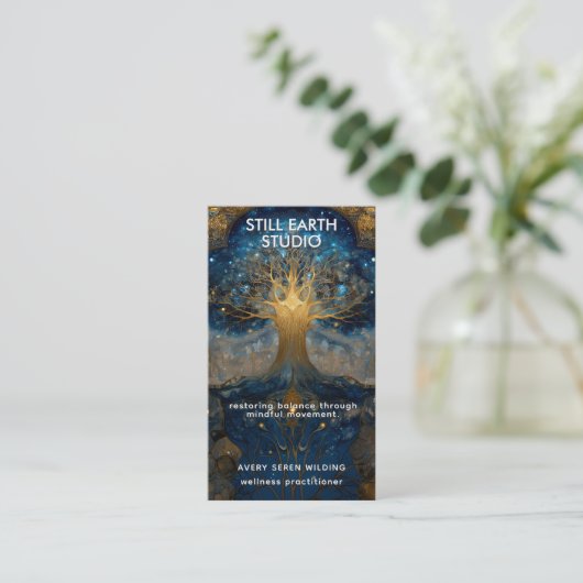 Celestial Portal | 命の樹 名刺 (スタンド正面)