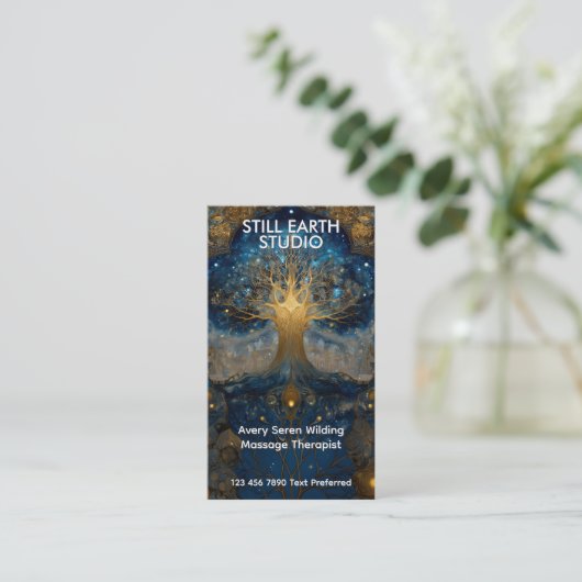 Celestial Portal | 命の樹 名刺 (スタンド正面)