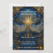 Celestial Portal | Tree of Life 招待状 (裏面)