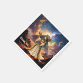 Celestial Priestess of the Golden Pyramid スタンダードカクテルナプキン (角)