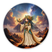 Celestial Priestess of the Golden Pyramid. セラミックノブ (正面)