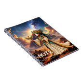 Celestial Priestess of the Golden Pyramid ノートブック (右側)