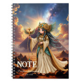 Celestial Priestess of the Golden Pyramid ノートブック (正面)