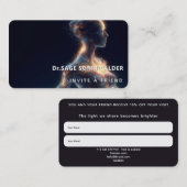 Celestial Pulse Energy Healing 名刺 (正面/裏面)