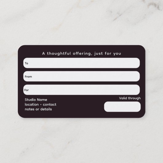 Celestial Pulse Energy Healing 名刺 (裏面)