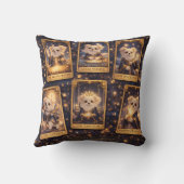 Celestial Pup Oracle – Magical Tarot Card Cushion クッション (裏面)