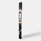 Celestial Radiance Golden Starburst Phone Case Case-Mate iPhoneケース (裏面 / 右)