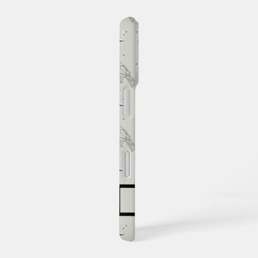 Celestial Raven Dark Academia iPhone 16ケース (右側面)