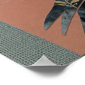 Celestial Raven Moon Art – Gothic Nature ポスター (角)