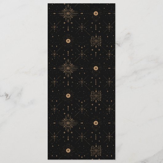 Celestial Romance Wedding メニュー (裏面)