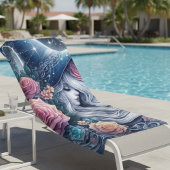 Celestial Rose Witch Dreamscape ビーチタオル