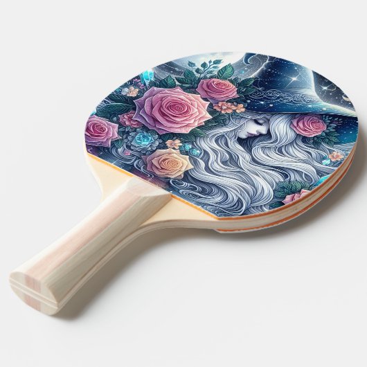 Celestial Rose Witch Dreamscape 卓球ラケット (正面アングル)