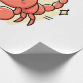 Celestial Scorpio Zodiac Chibi Line Art Gift ラッピングペーパー (角)