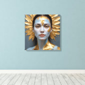 Celestial Serene キャンバスプリント (インサイチュ (ウッドフロア))