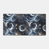 Celestial Silver Moon for Astrology Lovers デスクマット (正面)