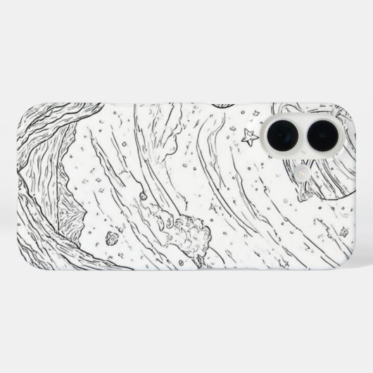 Celestial Sketch View Case-Mate iPhoneケース (裏面 (横))