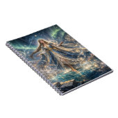 Celestial Sorceress Notebook – Mystical Blue ノートブック (右側)