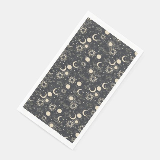 celestial space sun moon galaxy planet beige (コーナー)
