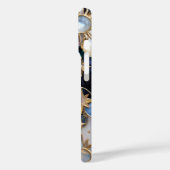 Celestial StainedGlass iPhone Case Moon Stars Gold Case-Mate iPhoneケース (裏面 / 左)